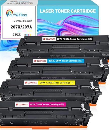 4 Pack 207A (W2210A) Cartucce Toner Compatibile Per HP Cartridge