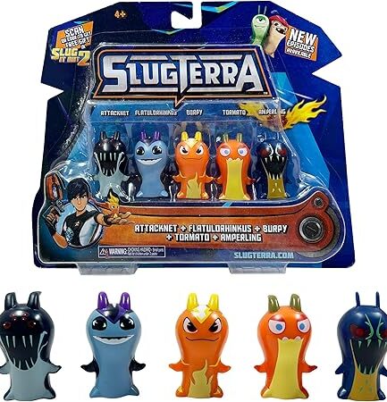 SlugTerra - Lumache Esplosive - 5 Personaggi