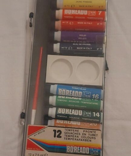Set di Colori a Tempera (Gouache) del Marchio Boreado
