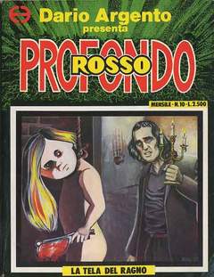 Profondo Rosso n°10 La Tela Del Ragno 1991 (Prodotto Usato)