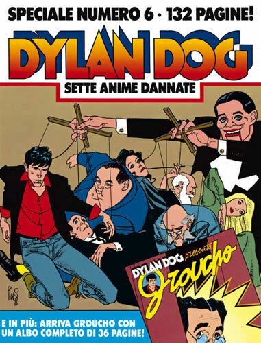 Dylan Dog Speciale n° 6 – Sette Anime Dannate – Bonelli 1992 (Prodotto Usato)